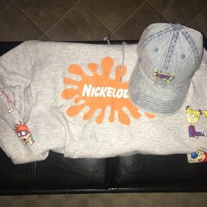 Nickelodeon Rugrats Hat and Hoodie!